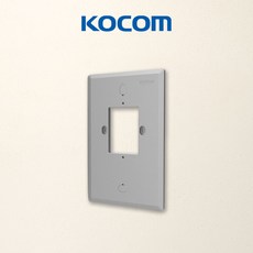 코콤 카메라 초인종 마감판 기본형 실버, 초인종마감판 실버(기본형)