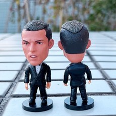 축구 팬 필수 컬렉션 클래식 스타 피규어 인형 모형 세트, 호우