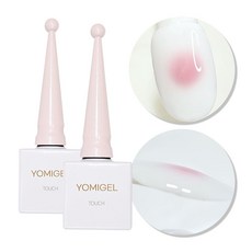 요미 터치젤 치크네일 마블 그라데이션 젤네일, 요미젤_터치젤, 1개
