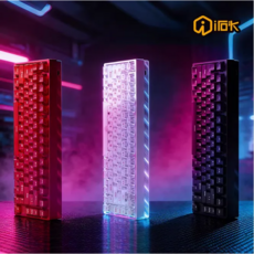 irok MG75V2 마그네틱축 게이밍 키보드 올CNC RT0.001 ARGB gasket iP67 75%81키 유선8K, 양극실버, MG75V2버전(청휘자축PRO)
