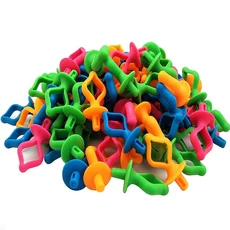 컬러 재봉 보빈 스풀 허거/홀더/클램프 클립 자수 액세서리의 풀림을 방지하기 위해 테일 스레드 유지, 10 PCS, Holders