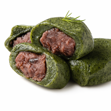 수리취 찹쌀떡 강원도특산품 정선수리취떡 아침식사대용 영양찰떡 건강간식, 1kg, 1박스