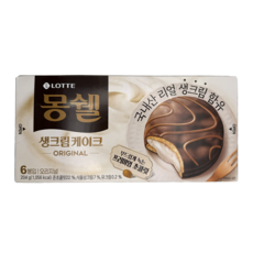 몽쉘 오리지널 생크림 케이크 204g, 1개