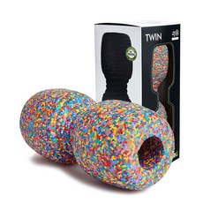 블랙롤 트윈 폼롤러, 1개, 레인보우