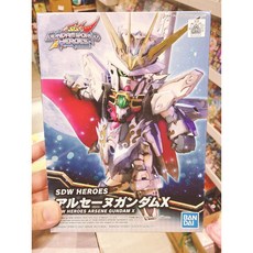 BANDAI SD鋼彈世界群英集 亞森X鋼彈 組裝模型 現貨 台中玩具部落客, 1個