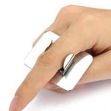 메이크업 반지팔레트 믹싱 반지 팔레트 스텐 2개, 반지팔레트 2개 01859KD