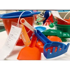 IKEA SANDIG 沙灘玩具組 - 玩沙戲水戶外玩具, 多色, 200g, 1套