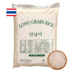 삼일상사 태국쌀 안남미 US NO.1 LONG GRAIN RICE, 1개, 10kg