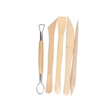 클레이 조각 나무 도구 세트 어린이 공예 수업용, 조각도구 DC003680