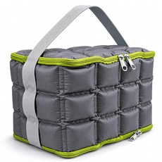 Freezable Cooler Bag Pre-Frozen Insulated Cooler for Ice Cream Drinks & Fresh Food, Freezable Cooler Bag, Pre-Froz