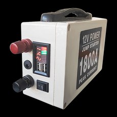 비상시동 다용도 전원 비상 대용량, 12V 1800A 역극성차단저전압경보, 1mAh, 1개