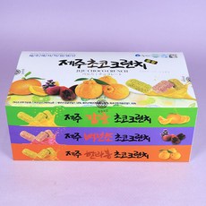 탐나는 제주초코크런치3P 한라봉 백년초 감귤 선물 세트, 264g, 1개