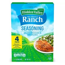 [미국직배송]히든밸리 오리지널 랜치 드레싱 믹스 시즈닝 Hidden Valley Dressing Mix, 1개