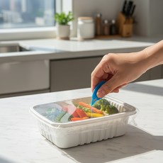 RFS 물방울 랩칼 도시락용기