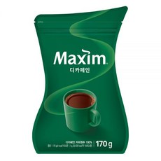 맥심 디카페인 커피1/ 커피(지퍼백), 1개, 1개