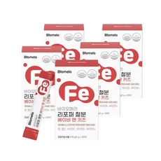 바이오메라 리포퍼 철분 베이비 앤 키즈 30회분 5개, 60g, 1개