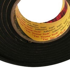 대성스토어 EVA 단면 스폰지테이프 흑색_폭15mm 두께선택 포장테이프, 두께2mm