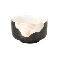 에얼넷(Ale-net) 말차 그릇 11.3×H7.2cm 흑직부 말차 그릇 다도 다도 도구 말차 찻그릇 도자기 미노야키 일본산