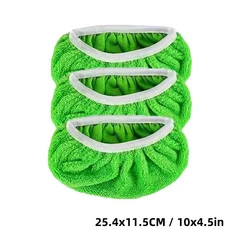 주방 청소 품 바닥 천 헤드 교체 세탁 가능한 타월 재사 마이크로 화이버, 01 5PCS, 02 Green