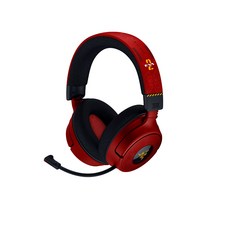 Razer 雷蛇 KRAKEN V4 EVA 聯名 北海巨妖 無線電競耳機 無線耳麥 藍芽耳機 電競耳機, 紅色+黑色耳機架, EVA 02