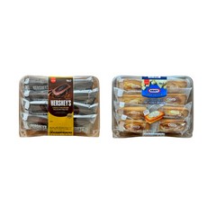 삼립 허쉬 초코휘낭시에 400g(8개입) + 진한 크림치즈 휘낭시에 360g(8개입), 1세트, 360g