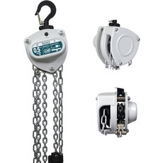 TOYO 체인 호이스트 1100Lb 10피트 수동 블록 0.5톤 폴 이 창고 자동차 건설 건물을 위한 핸드 2 헤비 듀티 후크 산업용 등급 강철과 함께 제공됩니다, 1/2 Ton 10FT