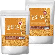 건강중심 국산 벌화분 비폴렌 꿀벌화분 먹는 도토리 화분, 2개, 300g