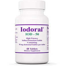 알러지리서치그룹 아이오도랄 IOD-50 타블렛, 60개, 1개