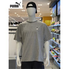 푸마 공용 프라임 180 로고 SS 반팔 면 티셔츠 Prime 180 Logo SS TEE 940959 01