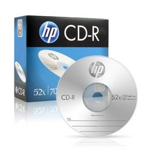 HP Media CD-R 52x 700MB 1P 슬림 케이스 10장_WD62CE3, 본상품