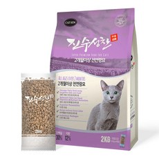 진수성찬 고양이사료 2개월이상 전 연령묘 2KG, 1개
