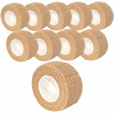 올커버 물집방지 자가점착 스포츠 핑거 테이프 10종 세트 2.5CM x 4.5M 스킨, 1세트