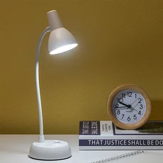 달력 온도 알람 시계와 LED 책상 램프 터치 디밍 눈 강력한 보호 테이블 USB 충전식 독서 조명