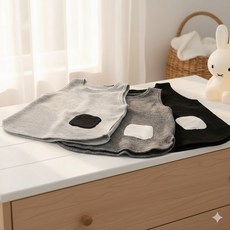 사계절 베이직 수면조끼 실내복 아기옷 출산선물 겨울내의