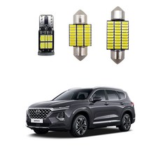 싼타페TM LED실내등 스포츠 악세사리 트렁크등, 중앙실내등(31mm/1)x썬루프형제외