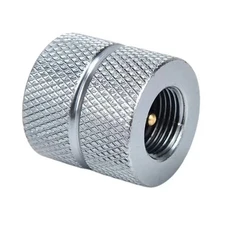 가스 플랫 탱크-MAPP 인터페이스용 야외 요리 황동 어댑터, 01 Silver