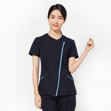 Se kyung側拉鍊海軍藍450護士服手術服制服上下套裝