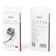 台灣公司現貨/yesido品牌Type-c轉USB轉接頭/OTG type c 轉接頭/手機轉接usb/otg, yesido-Type c OTG轉接頭, 1個