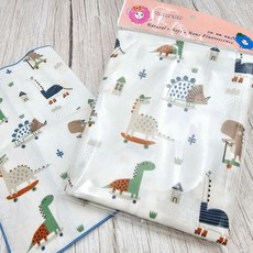 COTTON KING 多用途四層紗蓋毯 新生兒包巾浴巾