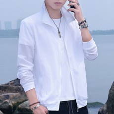 台灣熱賣Top1【台灣出貨潮流新款】速乾冰絲 防曬衣 夏季輕薄 透氣防紫外綫 立領