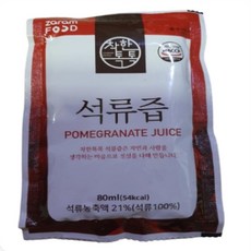 착한톡톡 석류즙, 80ml