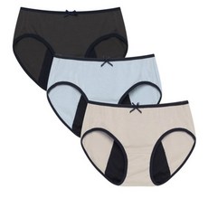 女內褲, 米色, 藍色, 炭灰色