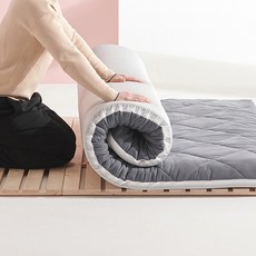 9존 접이식 토퍼 매트리스 침대 바닥 수면 매트 5cm/7cm/11cm 다양한 두께 사이즈 선택가능 5cm