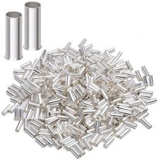 XHF AWG 20/0.75mm² 비절연 와이어 페룰 크림퍼 플라이어 절연 크림프 핀 터미널 코드 엔드 1000개