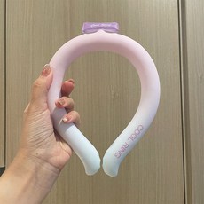Cool Ring 掛脖冰涼脖頸圈, 1個, 粉藍漸變,兒童款【3-12歲】
