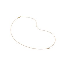 모니카비나더 14K 옐로 골드 다이아몬드 체인 네크리스