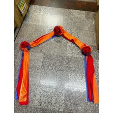 華誠 帥旗 彩球 - 台灣製造，四種款式可選, 藍橘紅, 1個