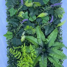 Sunday 綠色新款仿真植物綠葉波斯牆面裝飾綠植，室內商場酒店陽臺背景造景, 40*60最新款米蘭配飾組合2