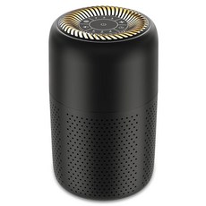 Vhoiu 침실 홈 기숙사용 소형 공기 청정기 최대 600제곱피트(600제곱피트) 20dB 조용한 데스크탑 공기 청정기 야간 조명 H13 HEPA 필터 스모크 펫 비듬, Vhoiu 침실 홈 기숙사용 소형 공기 청정기, 최대