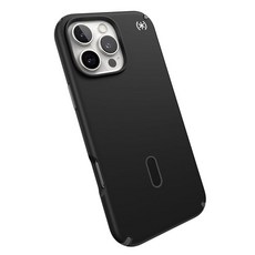 Speck Presidio2 Pro 아이폰 16 프로 맥스 케이스 - MagSafe 및 ClickLock - 슬림 블랙/슬레이트 케이스